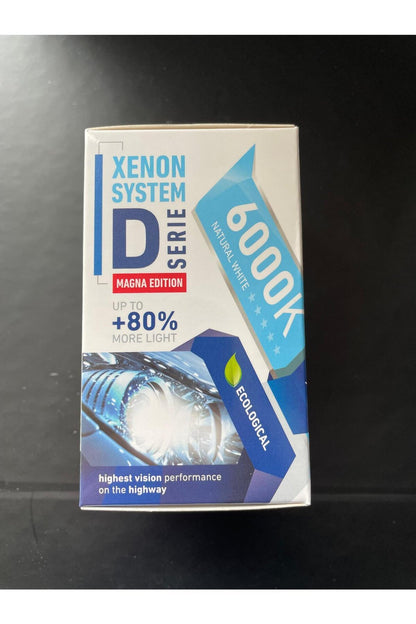 Photon D1S Magna Edition Xenon Far Ampulü Yeni Versiyon (6000K Natural White / %80 Daha Fazla Işık) PH4512