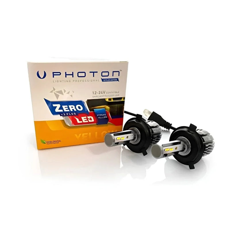 Photon Zero Plus Yellow  LED Far Ampulü Serisi (3000K Sarı) Fansız